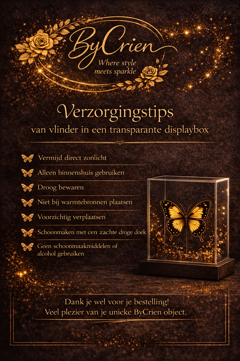 Geprepareerde vlinder #26