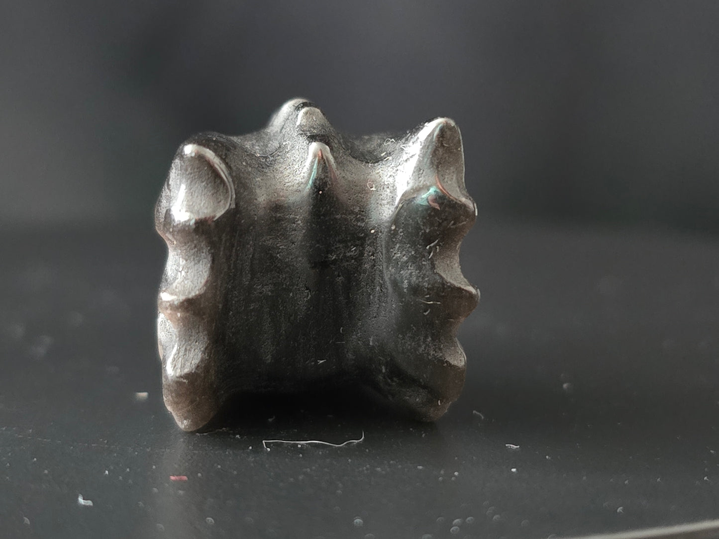 Silver Obsidiaan Drakenkop