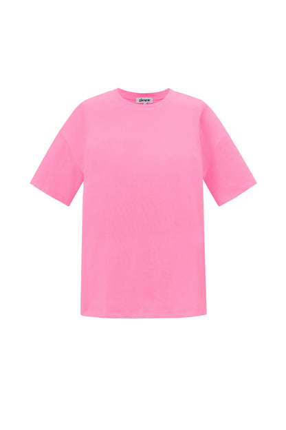 Cotton Vrouwen T-shirt Casual Letters