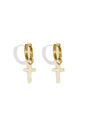 Oorbellen Faith Zilver Stainless Steel