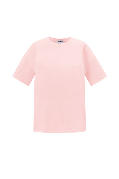 Cotton Vrouwen T-shirt Casual Letters