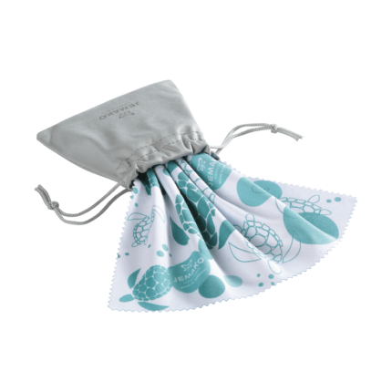 Brillendoekje 17 x 20 cm met zakje, design ‘Ocean’