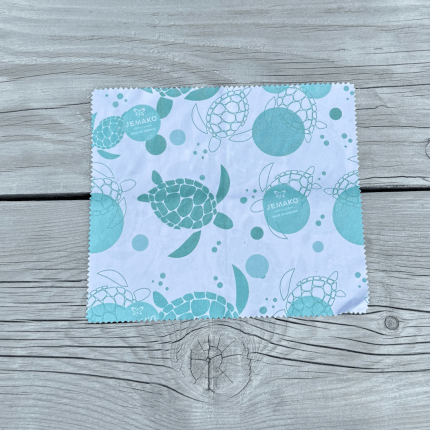 Brillendoekje 17 x 20 cm met zakje, design ‘Ocean’