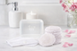 Make-up pads 7st. met waszak