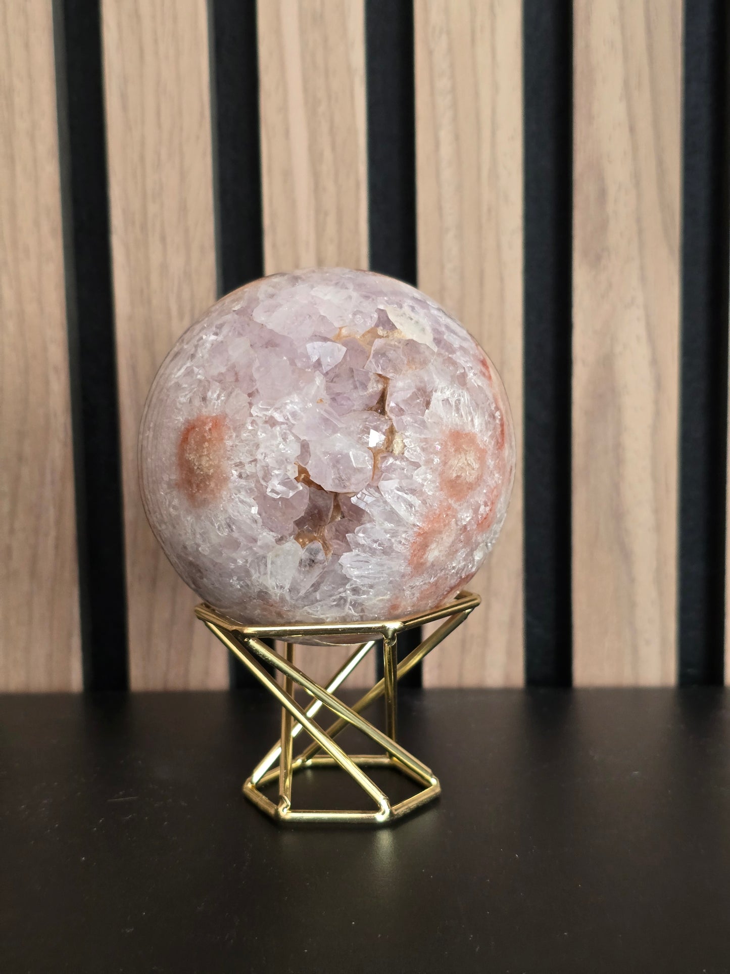Amethist / Kwarts Geode Bol