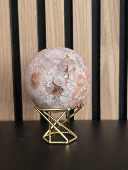 Amethist / Kwarts Geode Bol