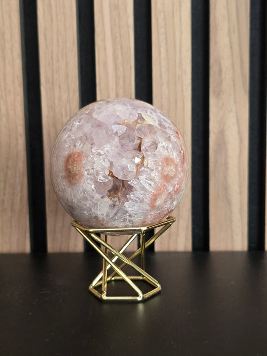 Amethist / Kwarts Geode Bol