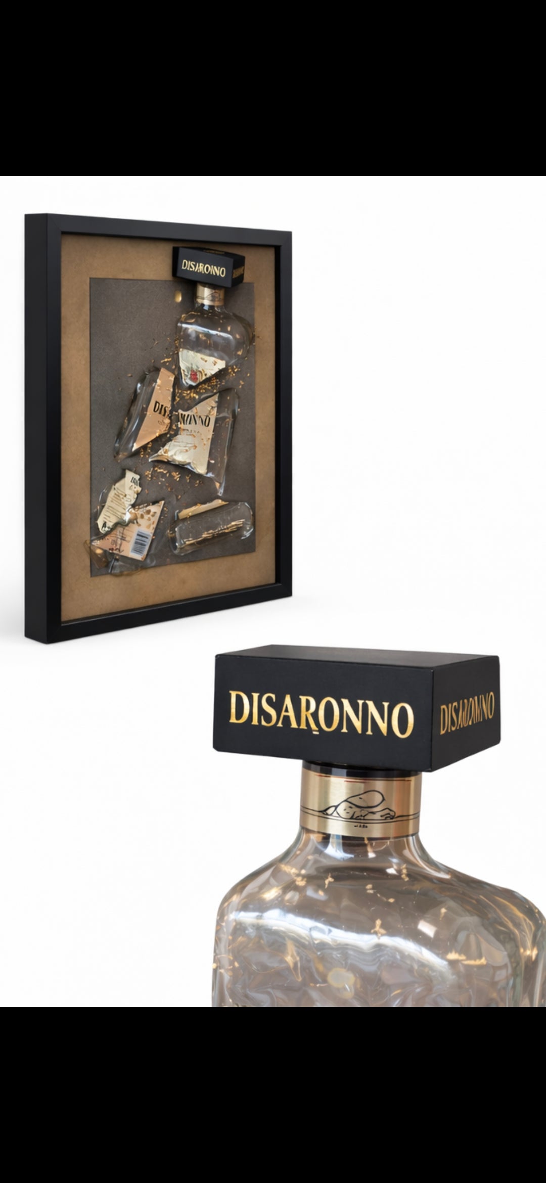 Disaronno Art Frame | Handgemaakt Designobject – ByCrien