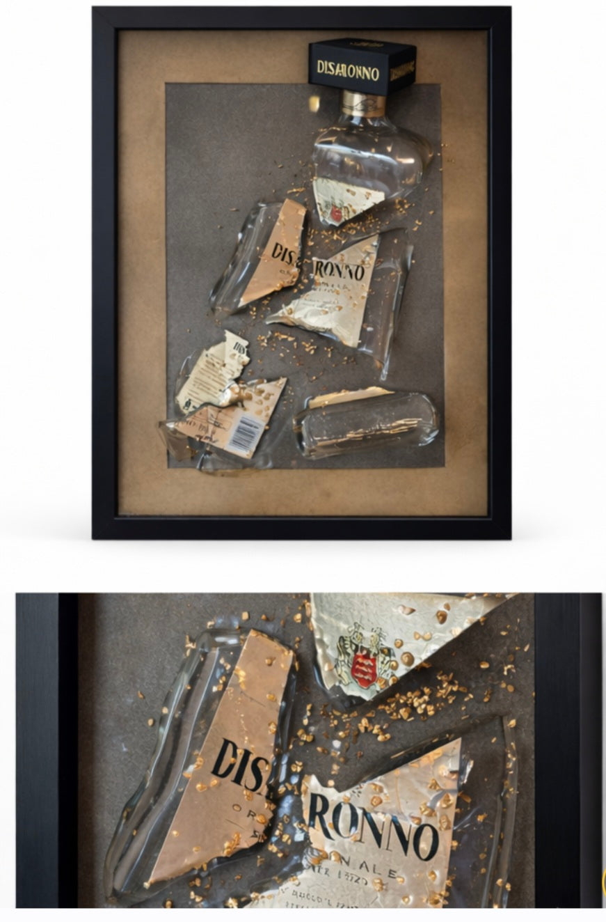 Disaronno Art Frame | Handgemaakt Designobject – ByCrien
