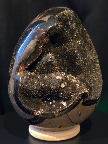 Septarie Geode / Dragon Stone met Kristallen