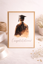 Wenskaart “Congratulations!” – Geslaagd | 16 x 11 cm
