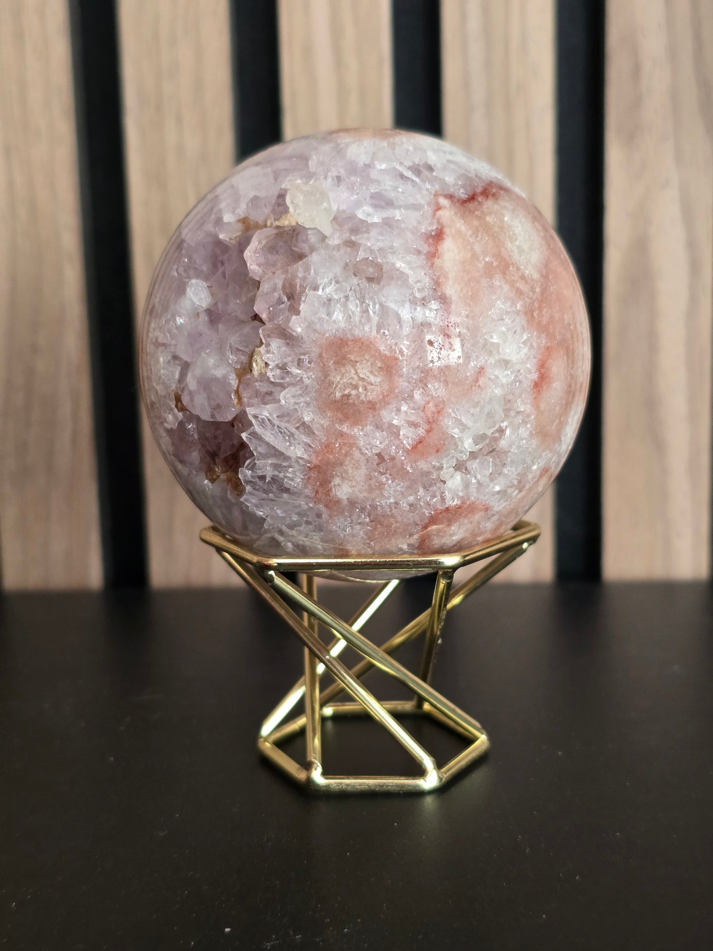 Amethist / Kwarts Geode Bol